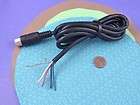 pin DIN tip + cord + heat shrink tubing for repair 60 Day Warranty 