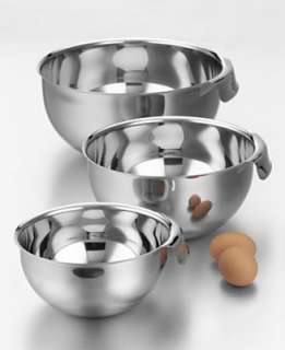 All Clad Stainless Steel 3 Piece Bowl Set   Bakeware   Kitchen 