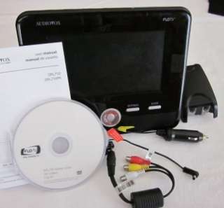 Audiovox DFL710 7 Portable LCD DVD/CD Player With Dual Headphone 