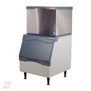   350 Lb Full Size Cube Ice Machine w/ Storage Bin