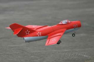 RC Jet Airplane RUSSIAN MIG Brushless 64MM EDF RTF  