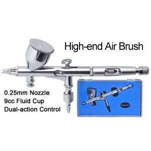 Popular Design Dual Action Airbrush Kit Air Compressor With 3 Needles 