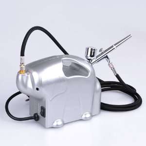  0.3 mm Dual Action Airbrush Kit Protable Air Compressor 