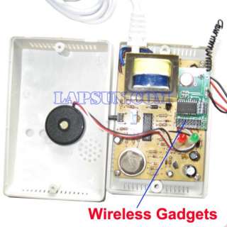 Wireless Gas Leak Detector Sensor Sound Alarm 315MHz  