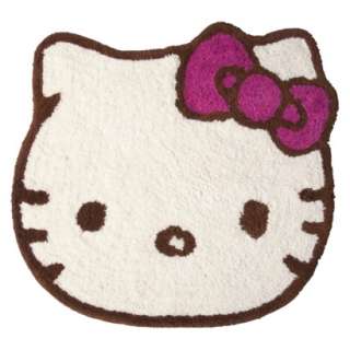 Hello Kitty Rug   Pink (25x23).Opens in a new window