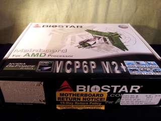 Biostar MCP6P M2+ Motherboard micro ATX Socket am2 am2+ 0802700501654 