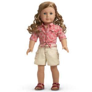 American Girl Doll NICKI Nickis TIE TOP SHORTS Outfit  