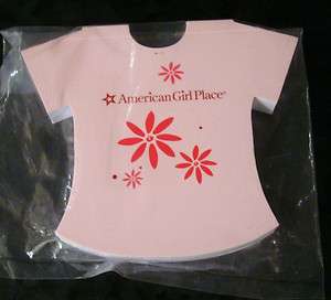 AMERICAN GIRL PLACE Doll Mini NOTE PAD Shirt OFFICIAL AG Clothes 