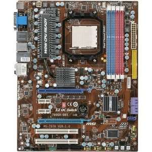  MSI 790GX G65 SocketAM3/140W CPU/AMD 790GX CrossFire/4DDR3 