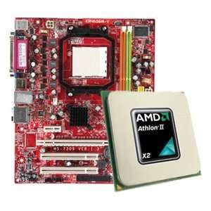   K9N6PGM2 V Motherboard & AMD Athlon II X2 215