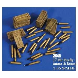  Verlinden 1/35 17 Pdr Firefly Ammo & Boxes Toys & Games