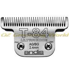 Andis UltraEdge Clipper Blade T 84 2.4mm Wahl Oster  