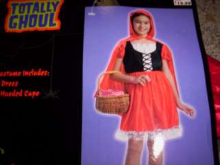 Little Red Riding Hood Red Hoodwinked Costume NIP 4 6  