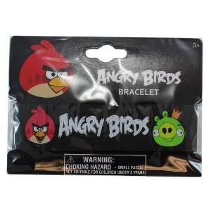  Angry Birds Red Bird and King Pig Rubber Bracelet   Angry Birds 