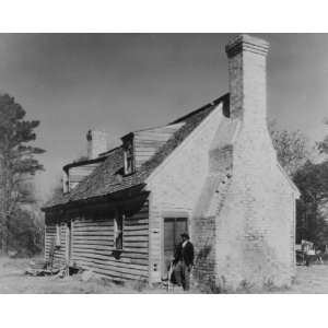 early 1900s photo Huggins House, Princess Anne Co., Virginia. Johnston 