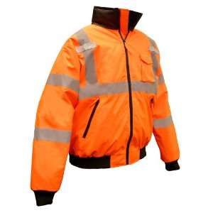 Bomber Jacket ANSI Class 3 Two in One Orange Hi Viz Size 3X Currently 