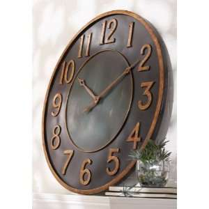   36 Weathered European Stylish Antique Iron Wall Clock