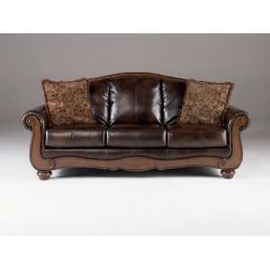  Sofa by Ashley   Antique Faux Leather (5530038)