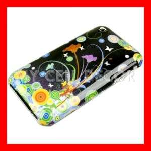 Flower Art Cell Phone Skin Case for Apple iPhone 3G 3GS  