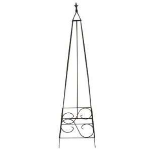   Blk Pyramid Obelisk 89 Arbors Trellises & Poles Patio, Lawn & Garden