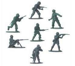 144 NEW GREEN PLASTIC ARMY MEN TOY ARMYMEN SOLDIERS  