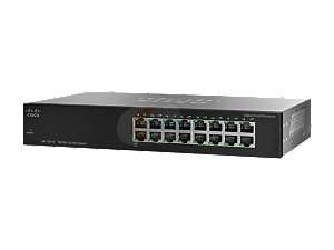    Cisco Small Business SR216T NA Unmanaged Switch with QoS 