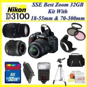   Lens and Sigma 70 300mm f/4 5.6 DG Macro Autofocus Lens for Nikon AF