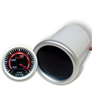    Vacuum Pressure 2inch Gauge LED   Smoke Performance Automotive