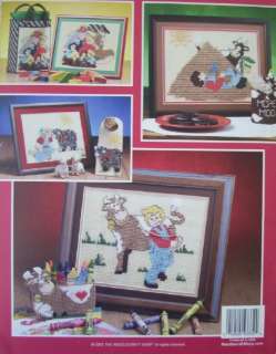 NURSERY RHYMES, Plastic Canvas Pattern Book, 8 PROJECTS OF MOTHER 