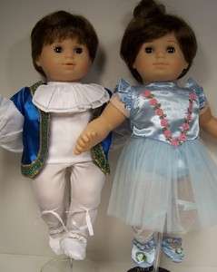   Nutcracker Costumes Doll Clothes For Bitty Baby Boy & Girl Twins