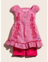 GUESS Gingham Baby Doll and Bike Shorts Set