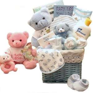  Baby of Mine Newborn Gift Basket   BLUE   Unique Baby Shower 