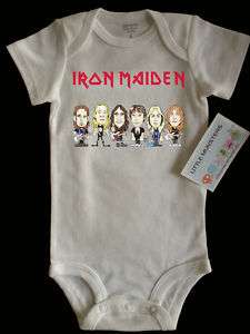 Iron Maiden Toons Baby Onesie  