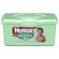 HUGGIES BABY WIPES CUCUMBER & GREEN TEA 72 WIPES TUB  