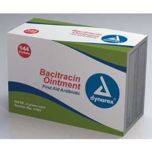 Bacitracin Ointment, 0.9 gram packets, Box/144