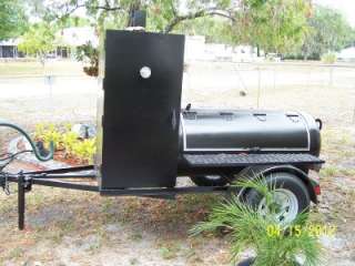 BBQ Grill & Smoker 120 Gallon with Smoker Box  