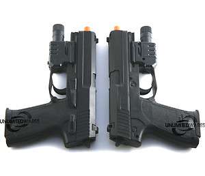 NEW AIRSOFT PISTOLS 200 FPS HAND GUN W/ LASER 6MM BB  