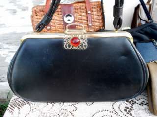   lot 15 purses 1950s Kelly bags beaded bags,vinyl basket purse  
