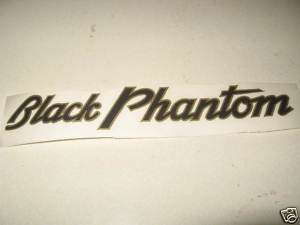 SCHWINN BICYCLE Black Phantom CHAIN GUARD DECALS  