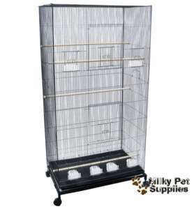 Aviary Breeding Bird Cage 30x18x55 X Large  2494/S BLK  