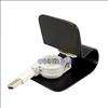 Black Dock Cradle Station Stand Charger+USB Retractable Cable for 