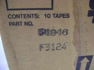 basf blank 9 track tapes state surplus 54946 f3124 2 tapes shrink 