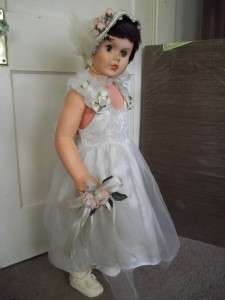 Vintage 50s 60s Playpal Girl Mannequin Size Princess Peggy  