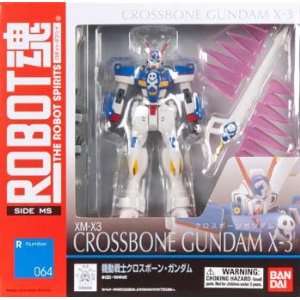 Bandai   #64 Crossbone Gundam X 3 Action Figure (Snap Plastic Figure 
