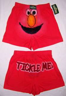 Sesame Street Underwear, Mens Sesame Street Underwear, Elmo Tickle