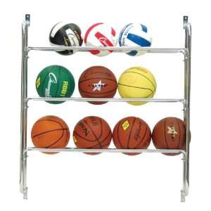  Basketball Wall Rack