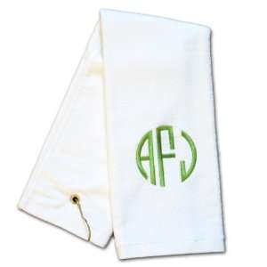  Monogrammed Golf Towel   Personalized Just for You