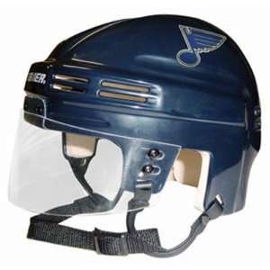   NHL Authentic Mini Hockey Helmet from Bauer (Blue)