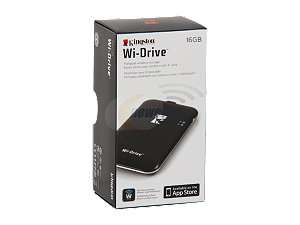    Kingston WID/16GBZ Wi Drive 16GB Wireless Flash Storage 
