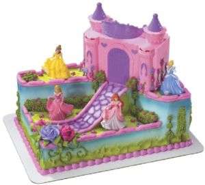 DISNEY PRINCESS Cake Topper Decoration CASTLE Kit *NEW*  